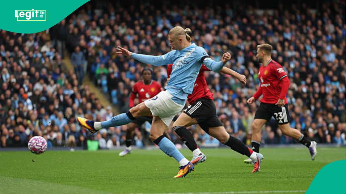 Erling Haaland, Manchester City, Manchester United, Premier League Erling Haaland, Manchester City, Manchester United, Premier League