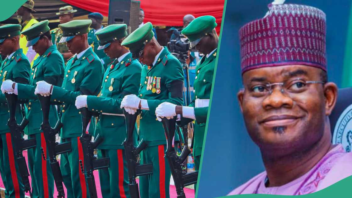 Yahaya Bello has denied the claim that he was behind the call for military takeover in the country.