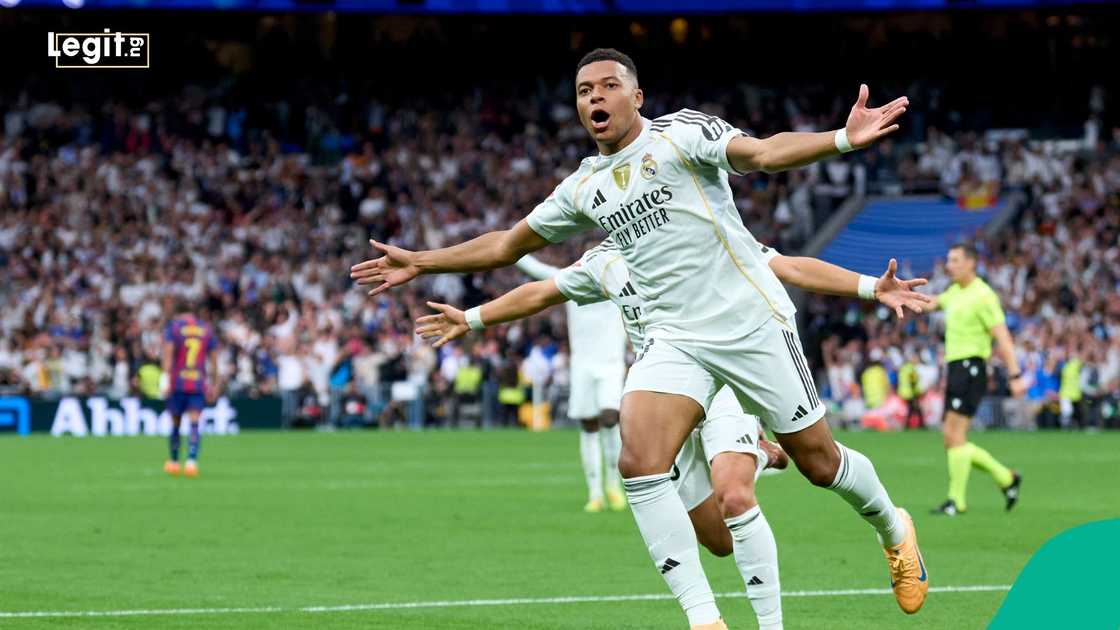 Kylian Mbappe, Real Madrid, Barcelona, La Liga, El Clasico, Spain. Kylian Mbappe, Real Madrid, Barcelona, La Liga, El Clasico, Spain.