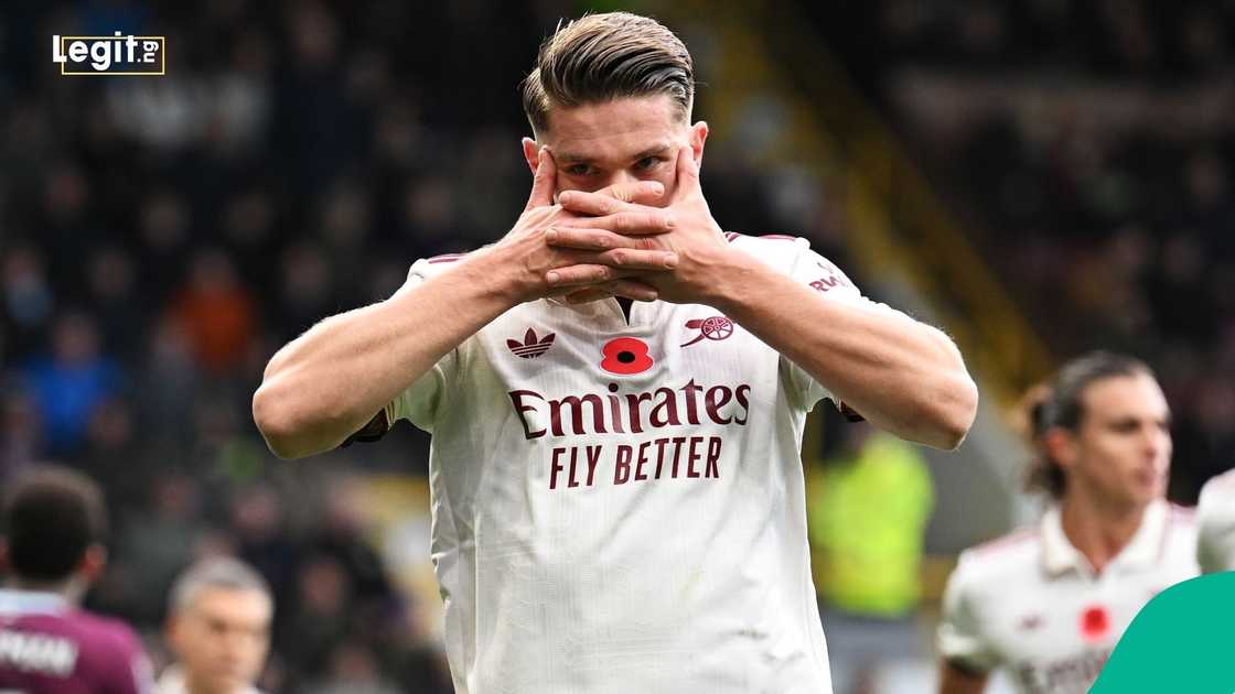 Viktor Gyoekeres, Arsenal, Premier League, England, Turf Moor, Football. Viktor Gyoekeres, Arsenal, Premier League, England, Turf Moor, Football.