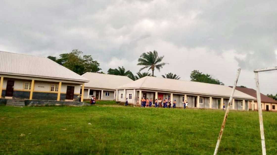 A school built by Enugu state governor A school built by Enugu state governor