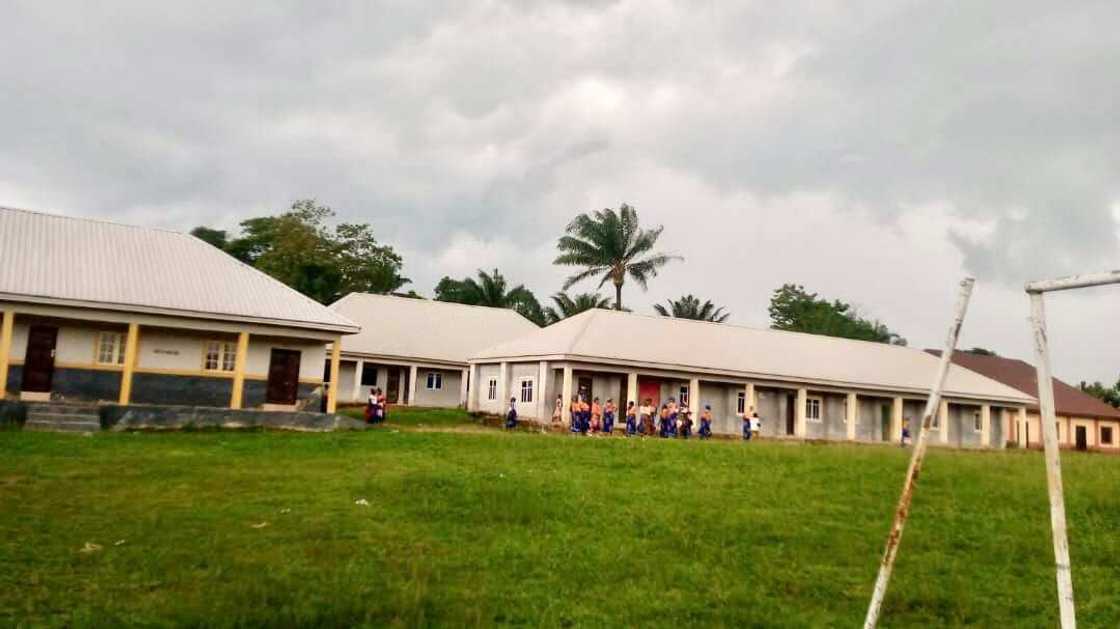 A school built by Enugu state governor