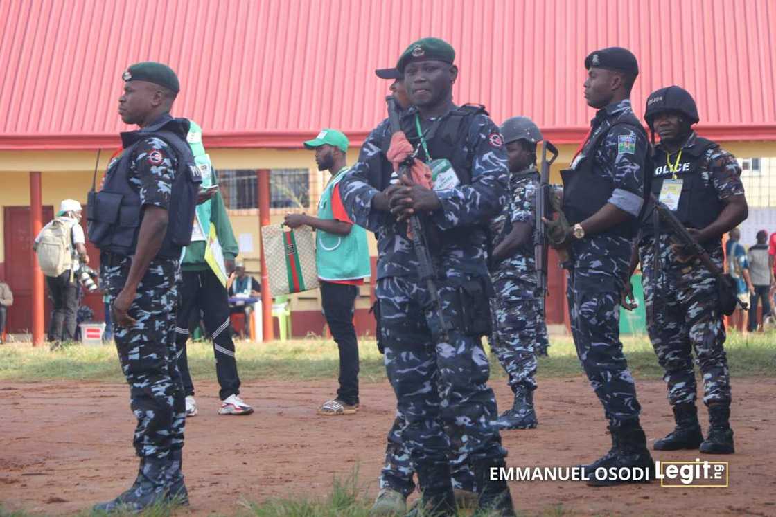 Yanzu Yanzu: An fara zabe a Awka da kewaye bayan an tsaurara matakan tsaro