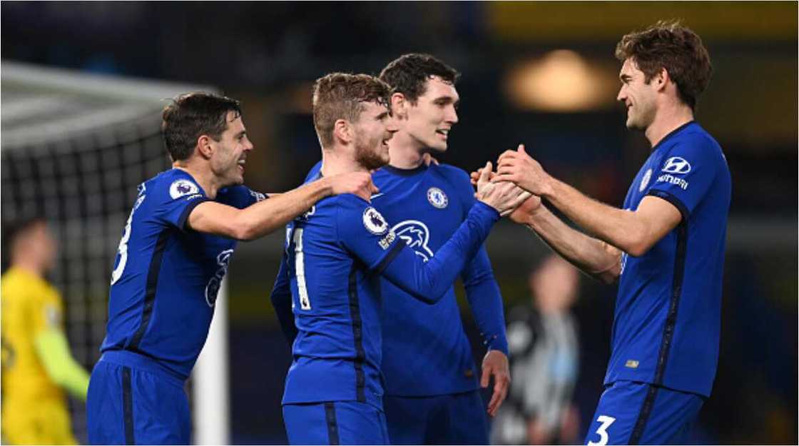 Giroud, Werner score as Chelsea defeat Newcastle United in Premier League