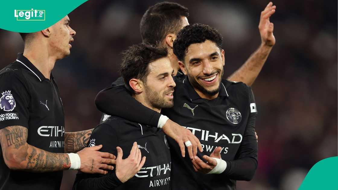 Bernardo Silva, Manchester City, West Ham, Premier League, Football, London.