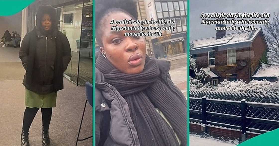 UK-based lady shares beautiful view of snow UK-based lady shares beautiful view of snow