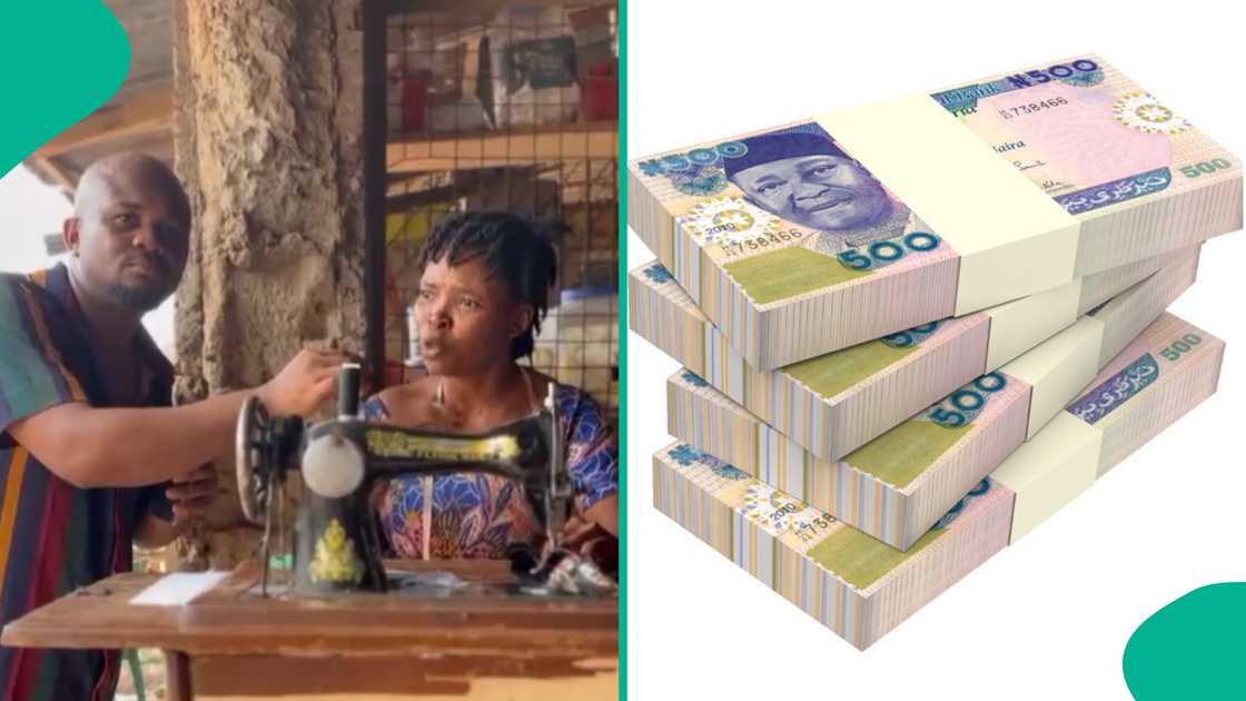 Nigerian woman who choose prayers over money.