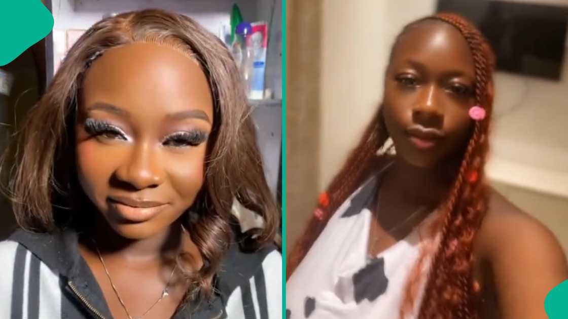 Lady amused after realising Rivers State University student's assignment was used to wrap her suya, shares video