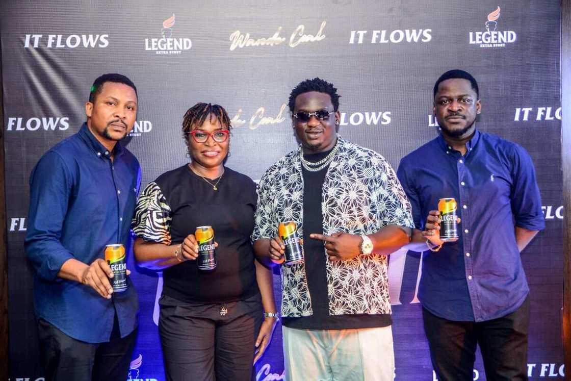 Legend Extra Stout unveils Wande Coal as Brand Ambassador Legend Extra Stout unveils Wande Coal as Brand Ambassador