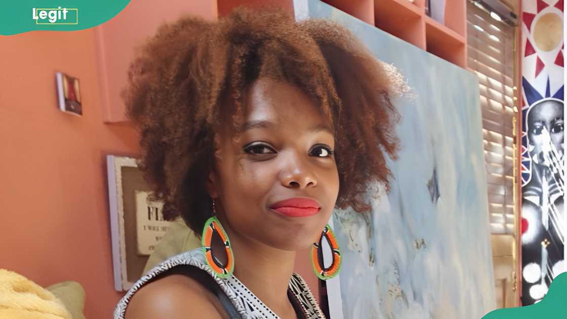 Nzingha, Tupac's sister at her home Nzingha, Tupac's sister at her home