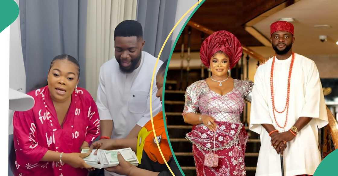 Ruby Orjiakor and husband Moc Madu link up with Chinyere Udoma Ruby Orjiakor and husband Moc Madu link up with Chinyere Udoma