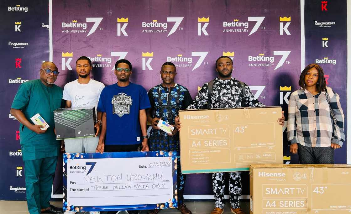BetKing Hosts Grand Prize Presentation to Celebrate 7th Anniversary BetKing Hosts Grand Prize Presentation to Celebrate 7th Anniversary