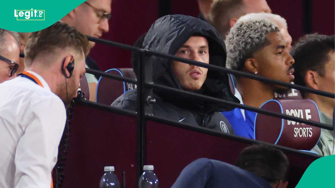 Cole Palmer, Wesley Fofana, Chelsea, West Ham, London Stadium, England, Premier League. Cole Palmer, Wesley Fofana, Chelsea, West Ham, London Stadium, England, Premier League.