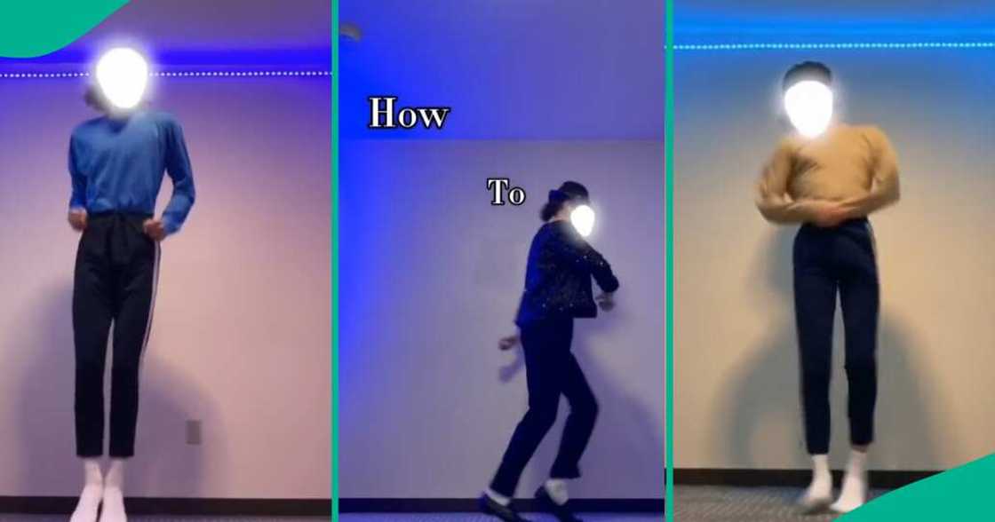 Man teaches Michael Jackson's moonwalk dance in easy steps Man teaches Michael Jackson's moonwalk dance in easy steps