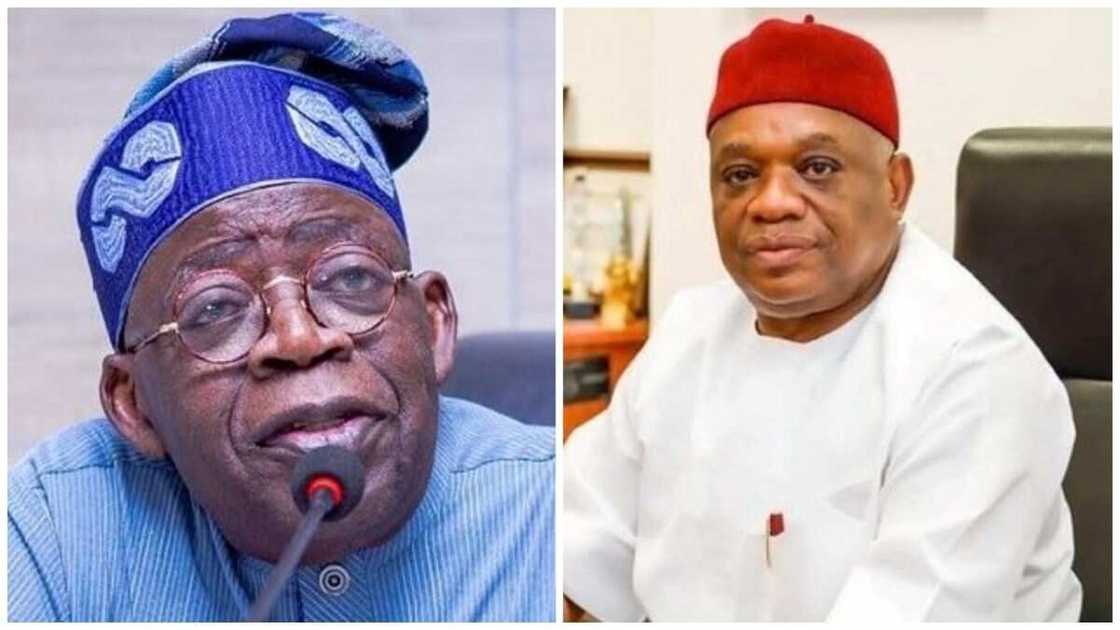 Orji Uzor-Kalu, Bola Tinubu, APC Orji Uzor-Kalu, Bola Tinubu, APC