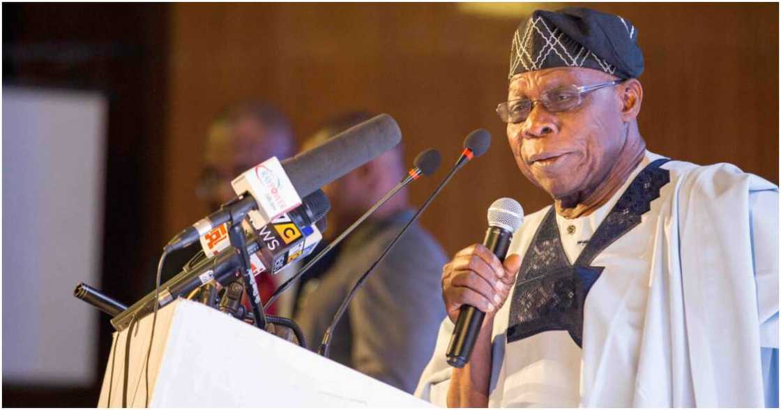 2023 general election, Former President Olusegun Obasanjo, Abeokuta, Ogun state