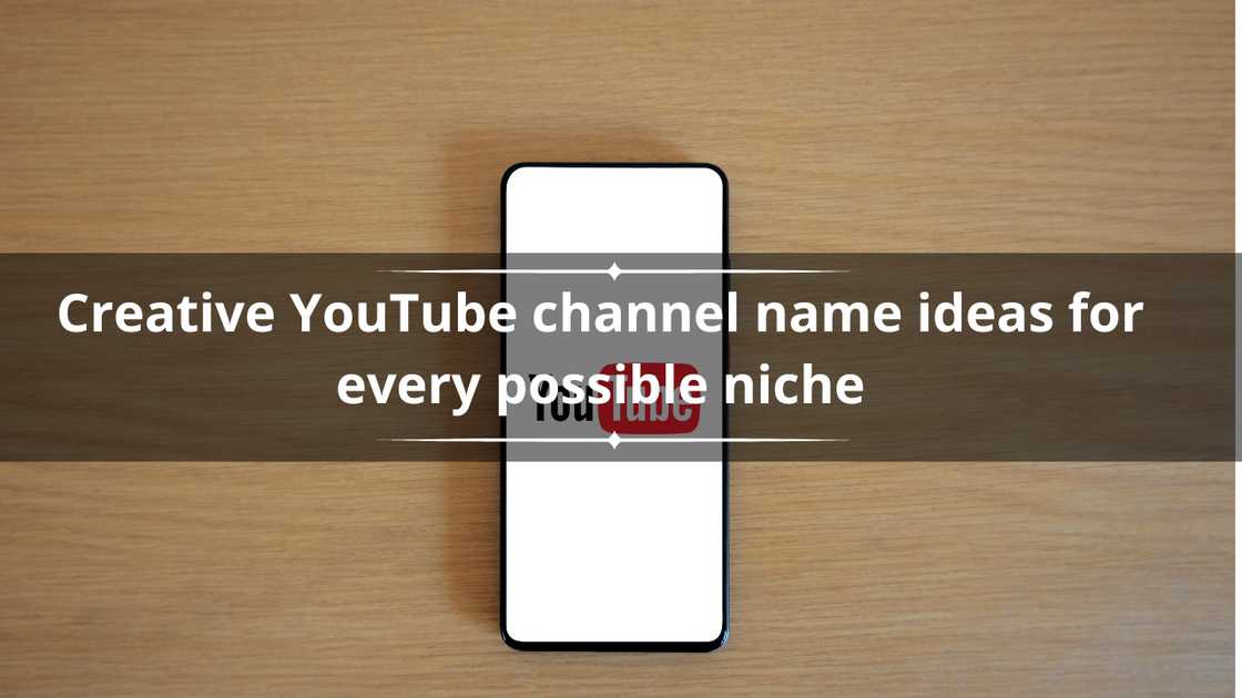 Creative YouTube channel names