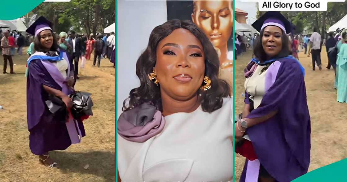 Grandma Graduates from UNIBEN, Shares How Many Years She Spent in School as She Dances in Video