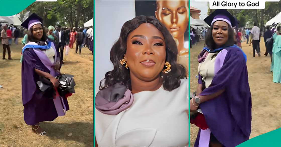 Grandma Graduates from UNIBEN, Shares How Many Years She Spent in School as She Dances in Video Grandma Graduates from UNIBEN, Shares How Many Years She Spent in School as She Dances in Video