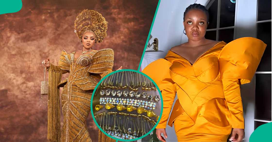 Tiannah shares making of 1 million pin dress. Tiannah shares making of 1 million pin dress.