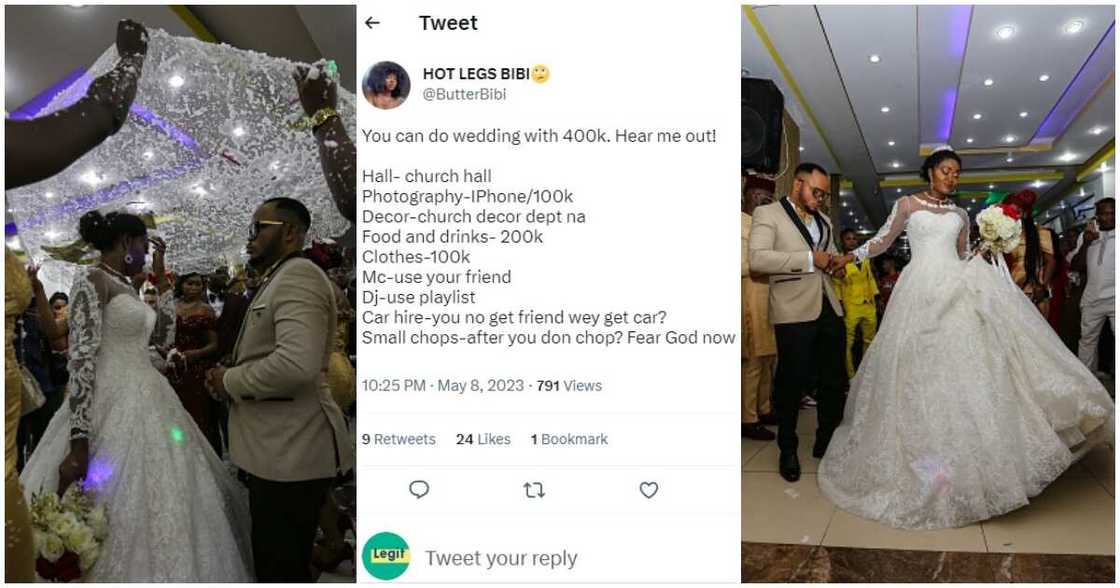 Nigerian lady, wedding with N400k Nigerian lady, wedding with N400k