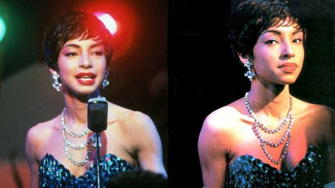 sade adu hairstyle with natural hair sade adu hairstyle with natural hair