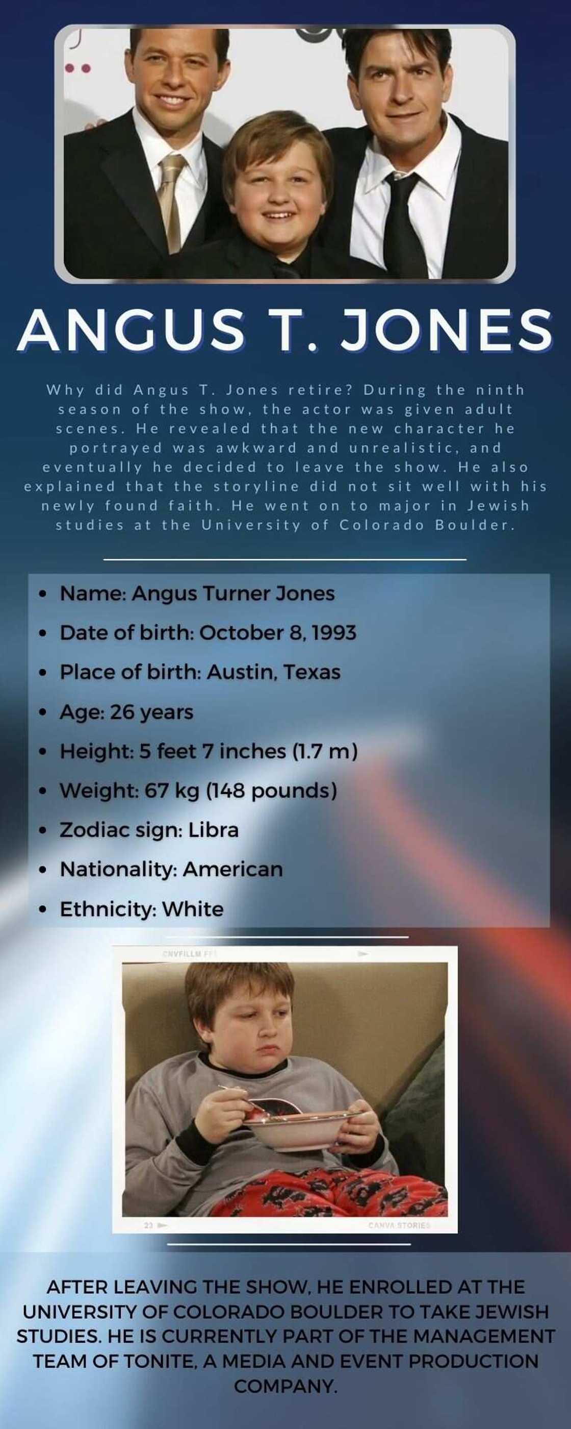 Angus T. Jones bio Angus T. Jones bio