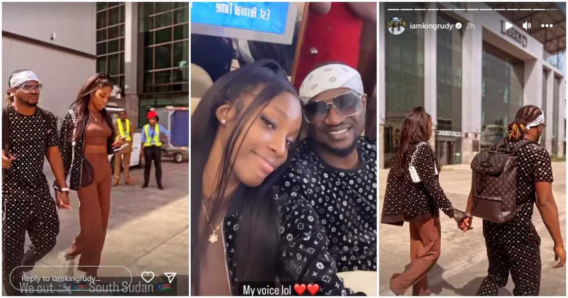 Paul Okoye and bae Ivy Ifeoma