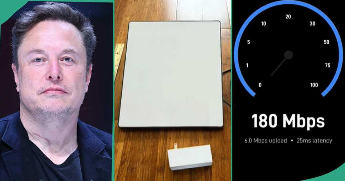 Man buys Starlink mini in California. Man buys Starlink mini in California.