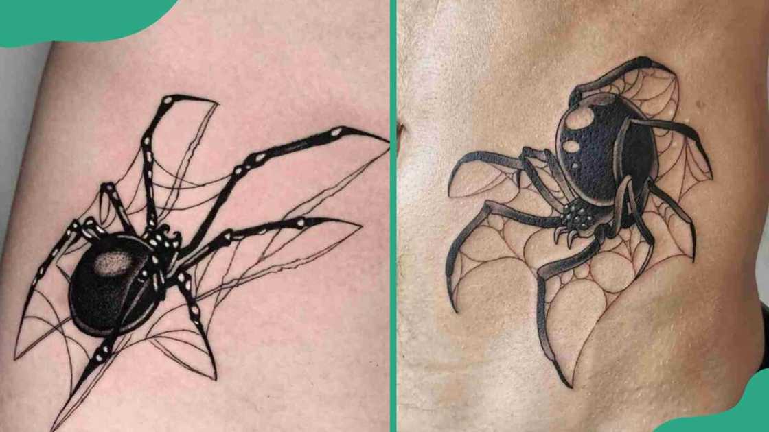 Black widow spider tattoos Black widow spider tattoos