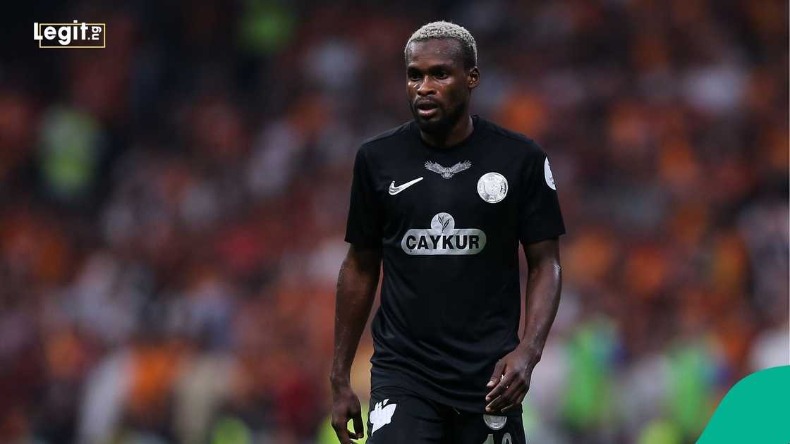 Ibrahim Olawoyin, Turkish Super League, Galatasaray, Rizespor, Rams Park Stadium, Istanbul, Turkey.