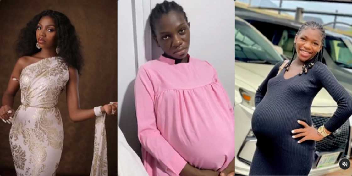 "She Still Looks Absolutely Beautiful": Lady Shares Photos of Herself Before and During Pregnancy "She Still Looks Absolutely Beautiful": Lady Shares Photos of Herself Before and During Pregnancy
