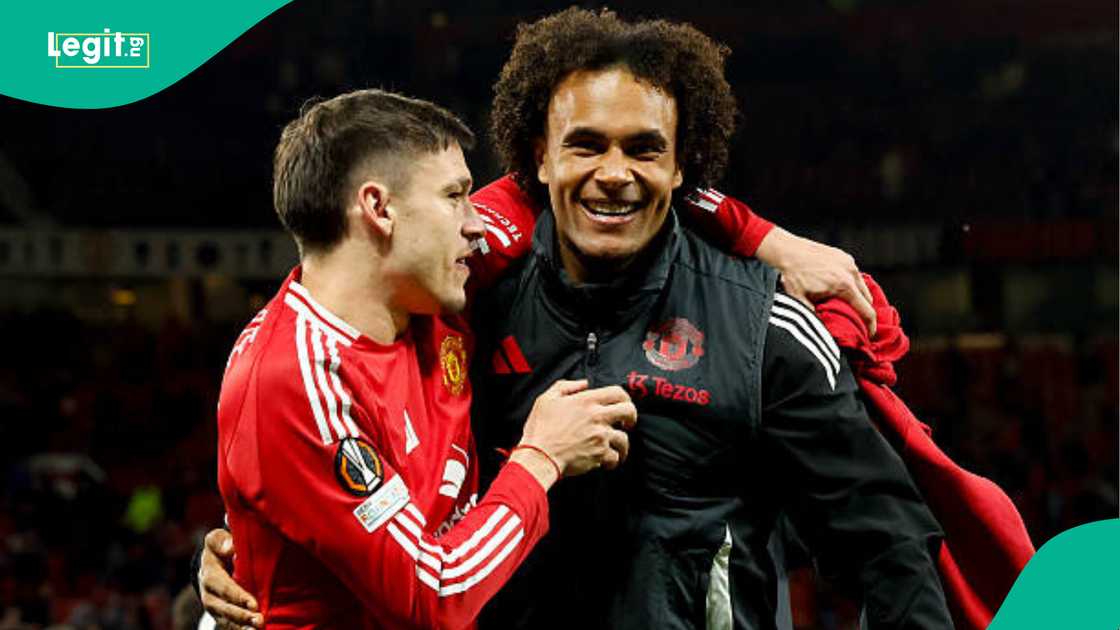 Manuel Ugarte, Manchester United, Europa League Manuel Ugarte, Manchester United, Europa League