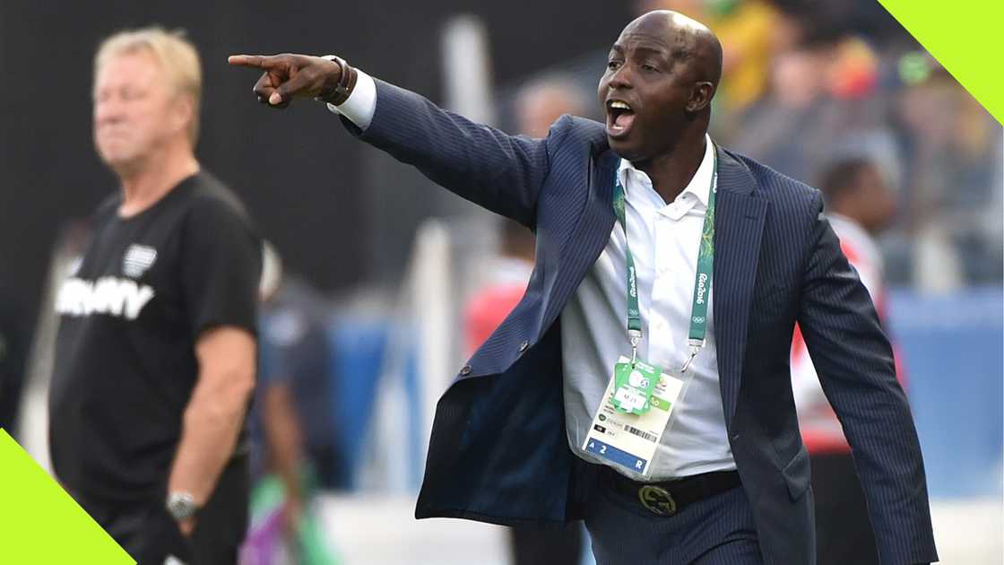 Samson Siasia coached Nigeria at the 2016 Rio Olympics.