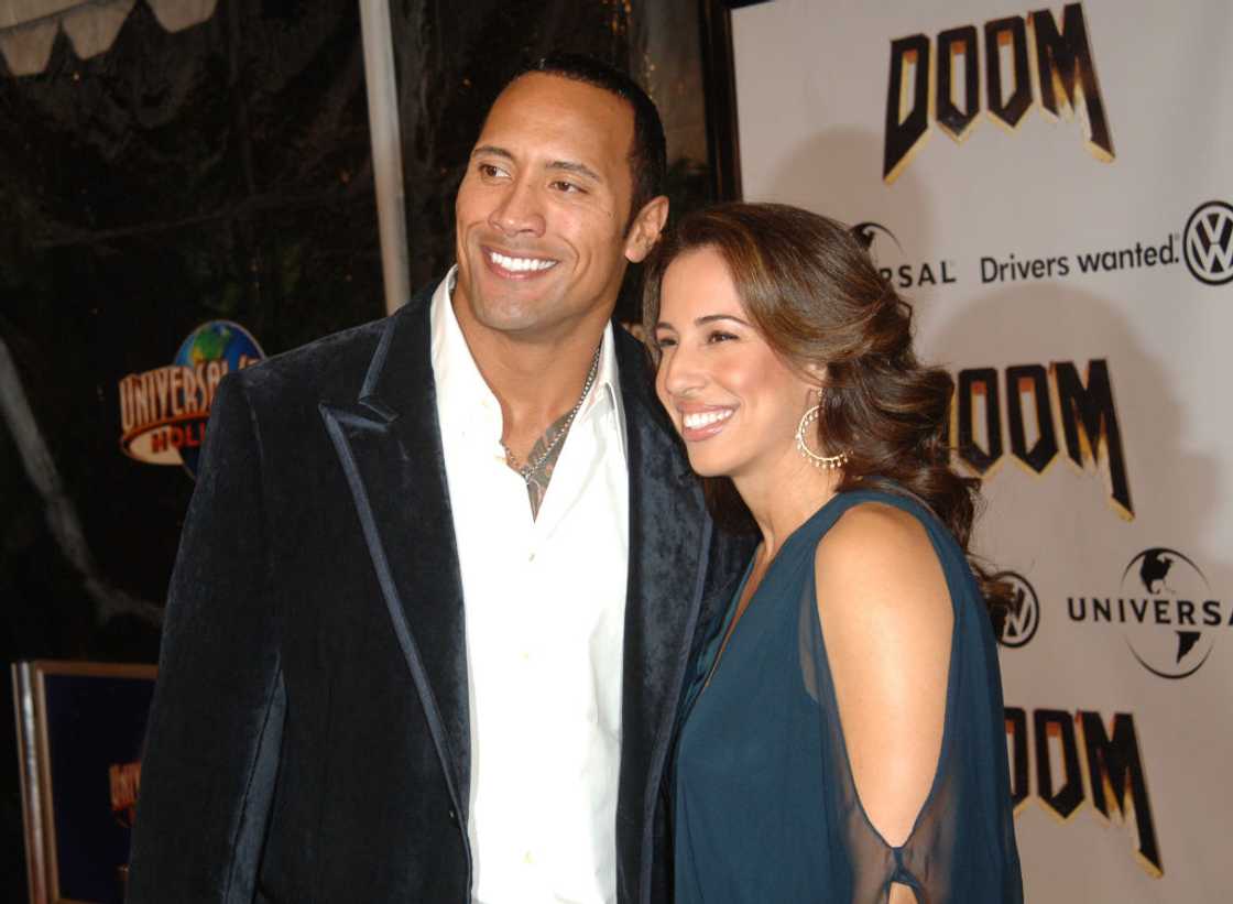 Dwayne 'The Rock' Johnson and Dany Johnson at Universal City Cinemas Dwayne 'The Rock' Johnson and Dany Johnson at Universal City Cinemas