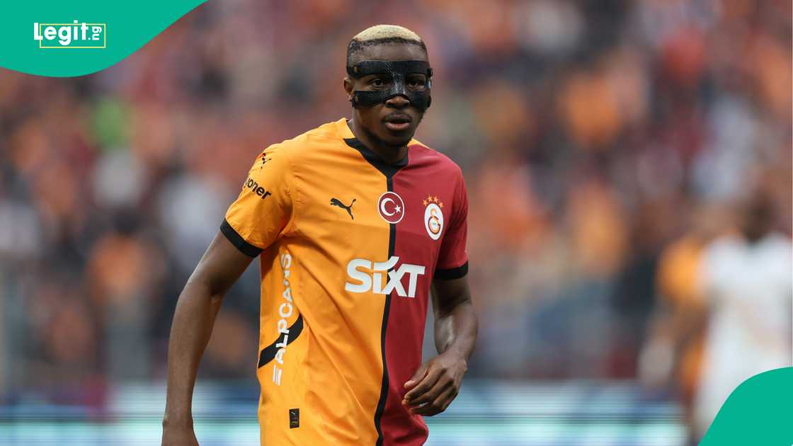 Victor Osimhen, Galatasaray, Kayserispo, Istanbul Basaksehir, Rams Park, Istanbul, Turkiye, Super Lig. Victor Osimhen, Galatasaray, Kayserispo, Istanbul Basaksehir, Rams Park, Istanbul, Turkiye, Super Lig.