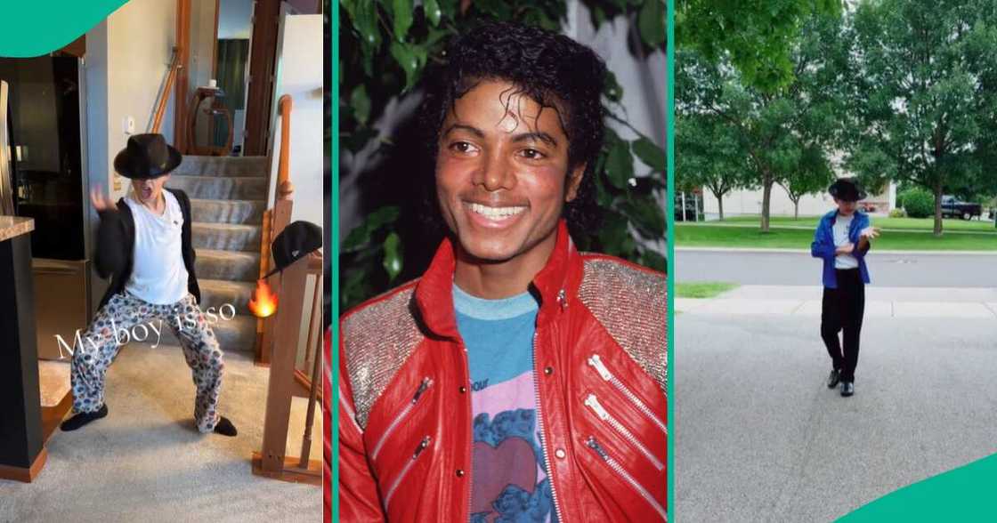 Mother shows video of son dancng like Michael Jackson Mother shows video of son dancng like Michael Jackson