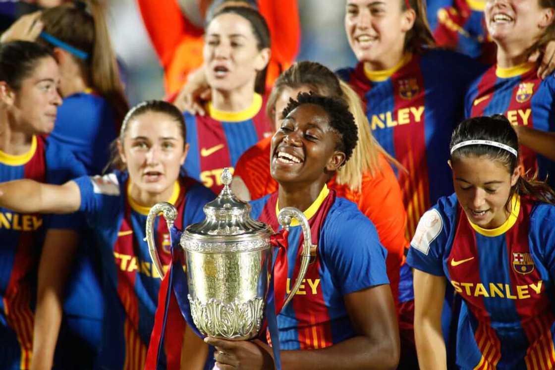 Nigerian star finishes among top 3 goal scorers for Barcelona in just concluded season Nigerian star finishes among top 3 goal scorers for Barcelona in just concluded season