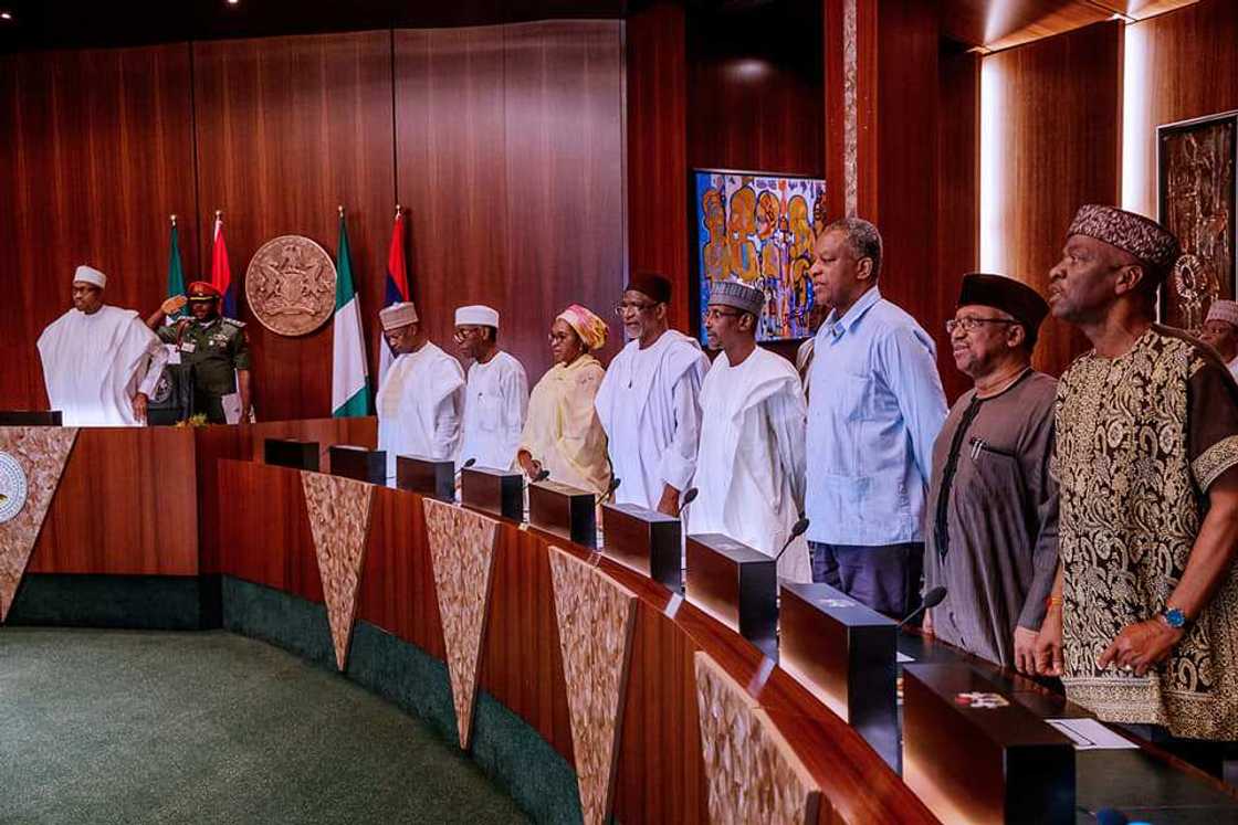A cross section of others present at the Council Chamber during Tanko's appointment. Source: Femi Adesina A cross section of others present at the Council Chamber during Tanko's appointment. Source: Femi Adesina