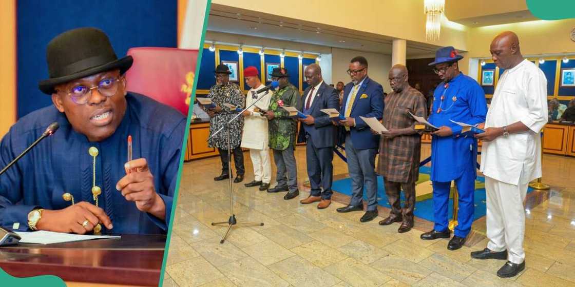 An rantsar da kwamishinoni 8 a jihar Rivers An rantsar da kwamishinoni 8 a jihar Rivers