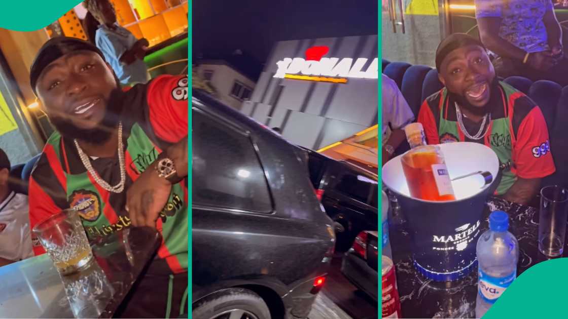 Davido revisits CP's restaurant days after LASG shut it down. Davido revisits CP's restaurant days after LASG shut it down.