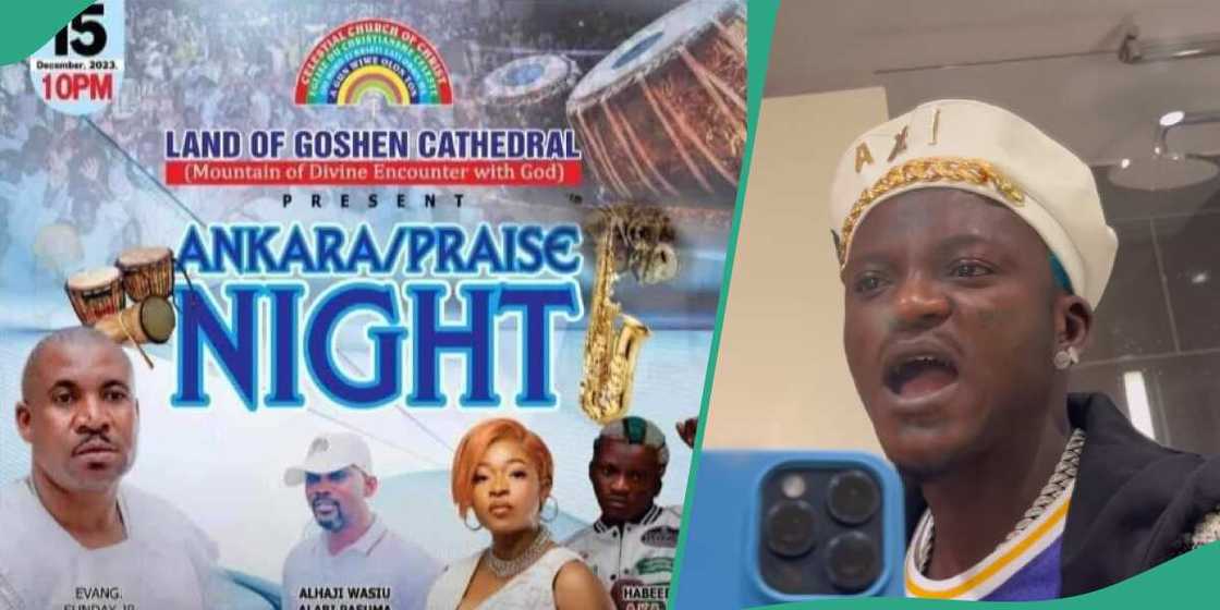 Portable reveals Celestial Church paid him N5 million to perform.