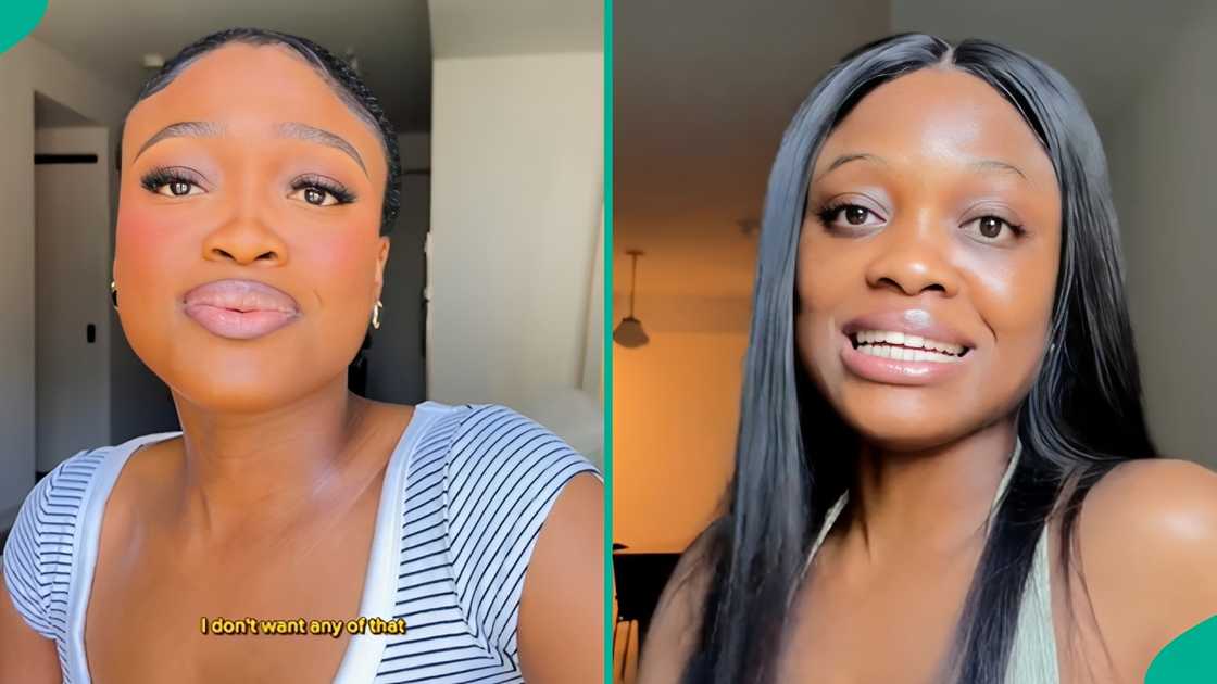 A Nigerian lady got people talking as she boldly said she didn’t want to get married.