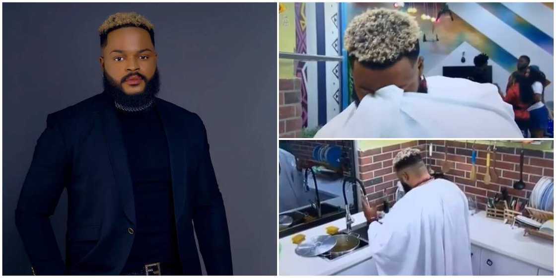 BBNaija: Whitemoney gives thanks to God BBNaija: Whitemoney gives thanks to God