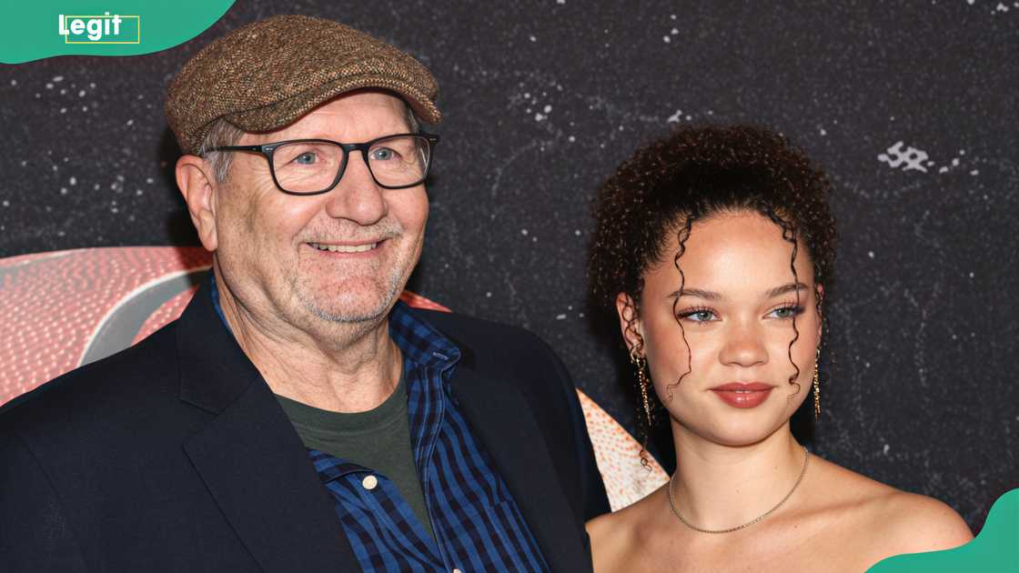 Ed O'Neill and Claire O'Neill at Regal LA Live