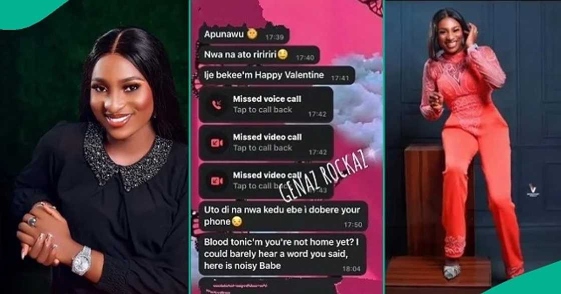 Lady shares chat with romantic Igbo man who made her fall in love with cash gifts Lady shares chat with romantic Igbo man who made her fall in love with cash gifts