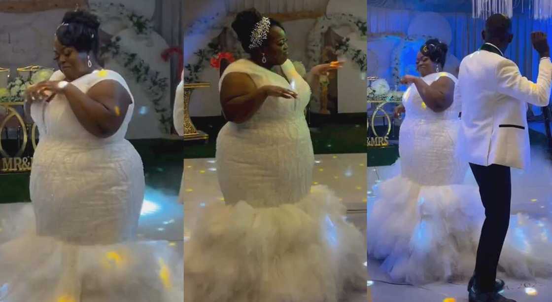 Photos of a bride who is blessed with a plumpy body. Photos of a bride who is blessed with a plumpy body.