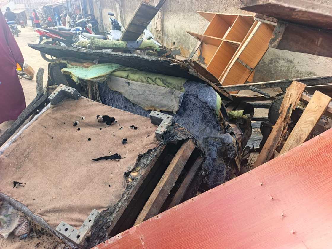 Kayan da Gobara ta lalata a gidan Sarkin Dawakin Zuba