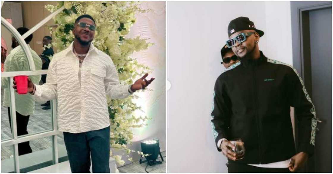 Photos of Kizz Daniel and Skiibii