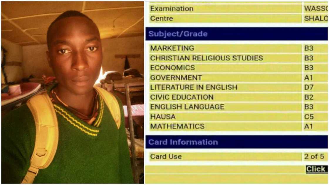 WAEC 2023/Man scored D7 in literature. WAEC 2023/Man scored D7 in literature.